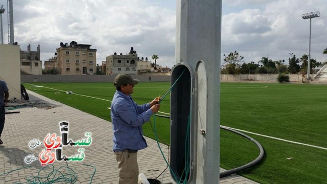 كفرقاسم : البصمات الاخيرة لافتتاح الملعب الشرقي ورمزي بدير يصرح   سنسمح لاولاد المدارس الرياضية بالعودة كخطوة اولى 